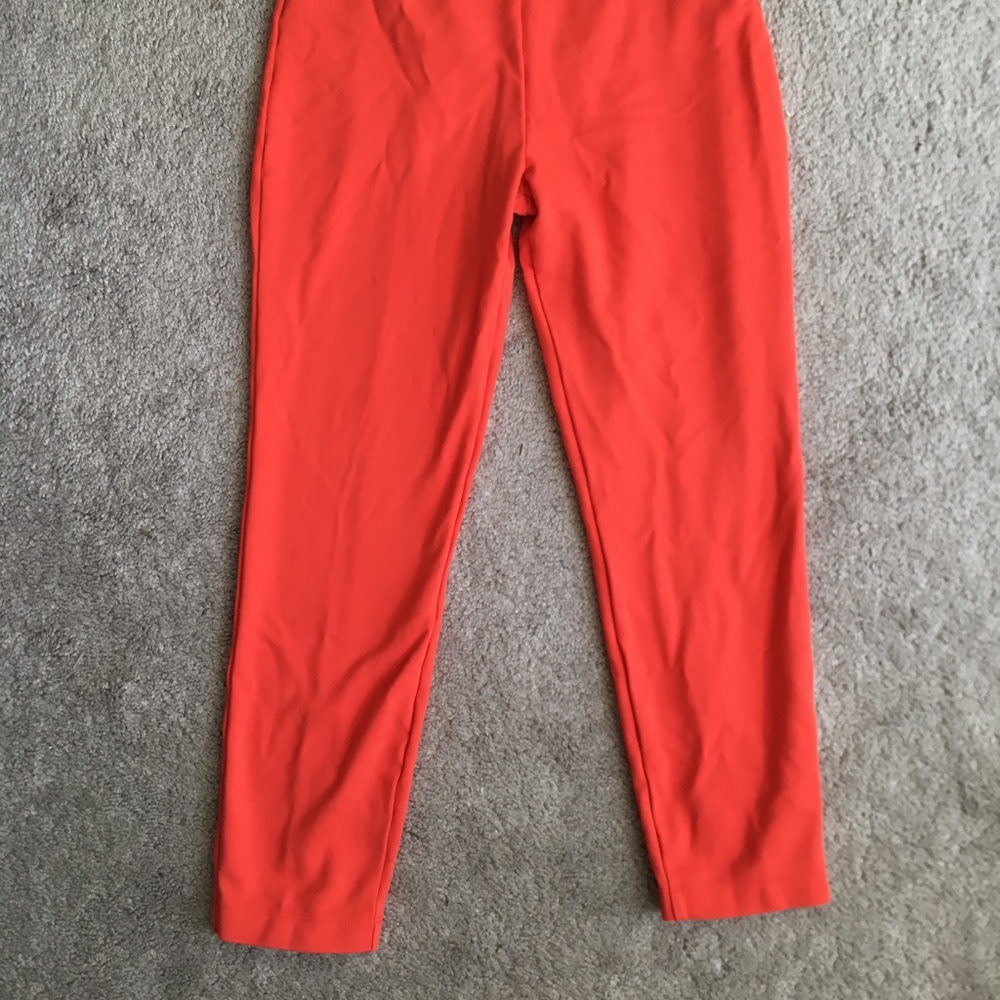 Lysse Orange Capri Leggings